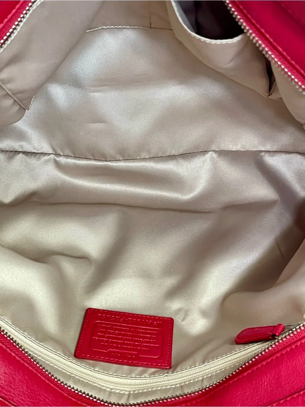 2013 Coach Taylor Gathered Leather Alexis Carryall Tote